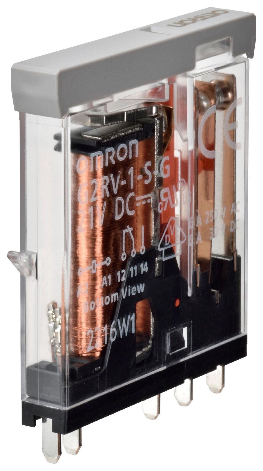 Omron G2RV-1-S-G-21VDC Slim 5 Pin Röle