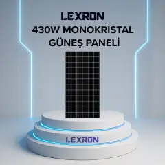 Lexron LXR-430M 430W Monokristal Güneş Paneli
