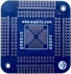 0.5 mm Universal TQFP SMD-Dip Dönüştürücü Kartı