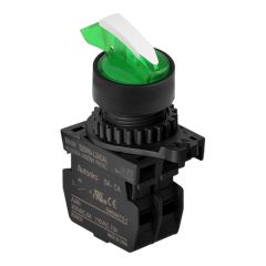 Autonics S2SRN-L3A Işıklı Mandal Buton Ledli 0-1 Kalıcı
