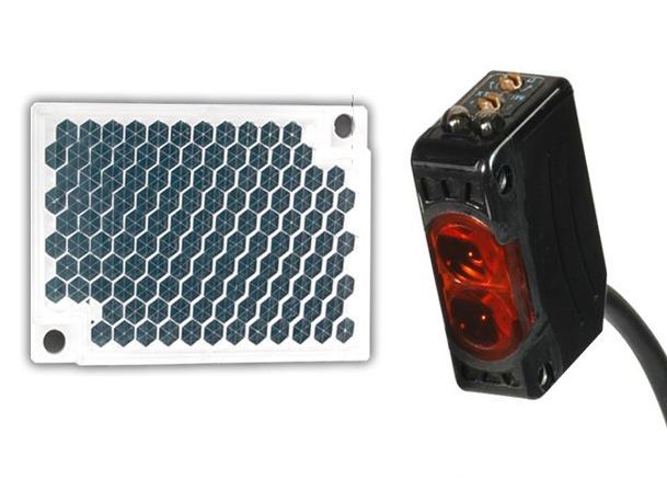 BJ3M-PDT 3m 12-24VDC NPN Polarize Filtreli Reflektörlü Fotosel