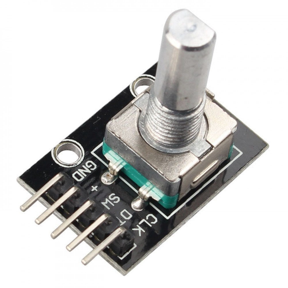 Sonsuz Dönebilen Potansiyometre Modülü - Rotary Encoder Module (KY-040)