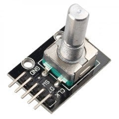 Sonsuz Dönebilen Potansiyometre Modülü - Rotary Encoder Module (KY-040)