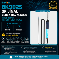 Bakon BK902S Lehimleme Havya Kolu
