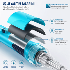Bakon BK605 60W Kalem Havya Profesyonel Lehimleme Havya