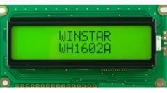 LCD MOD 16*2 84X44X13,5MM LEDB.LIGHT STN POSYL-GR