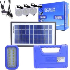 Hanover HN-FP-05 9V-3.5W Solar Aydınlatma Sistemi 3 Lambalı