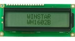 LCD MOD 16*2 80X36X13,5MM LEDB.LIGHT YELLOW GREEN
