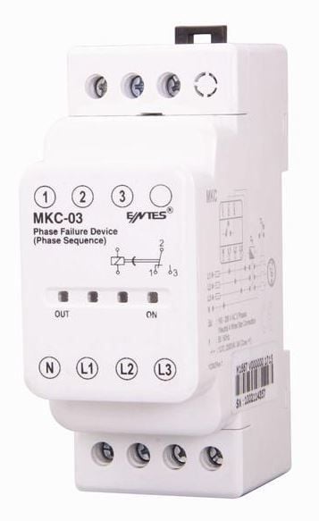 MKC-03 Motor Faz Koruma Rölesi