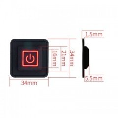 12V Silikon Anahtar 3 Modlu
