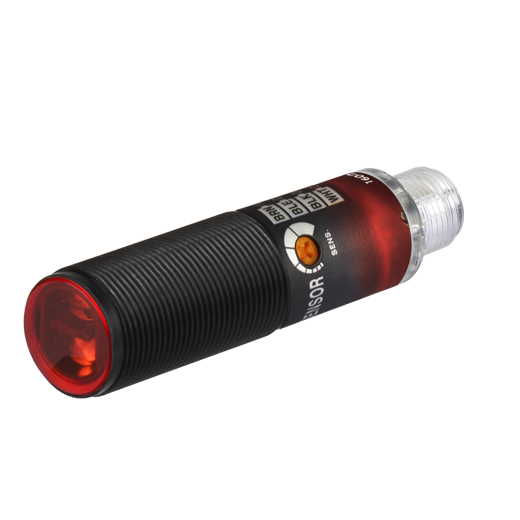BRQP3M-PDTA-C 3m 12-24VDC NPN M18 Reflektörlü Fotosel