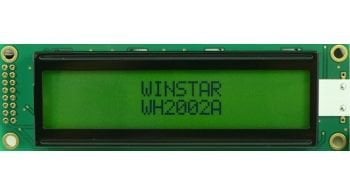 LCD MOD 20*2 116X37X9,5MM LEDB.LIGHT STN POS YL-GR