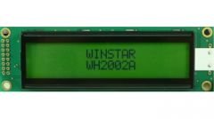 LCD MOD 20*2 116X37X9,5MM LEDB.LIGHT STN POS YL-GR