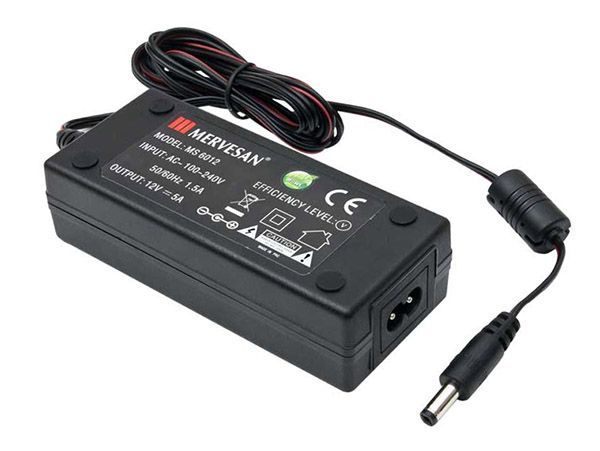 MT-6012 100-240VAC Giriş 12VDC 60W 5A Çıkış SMPS Adaptör