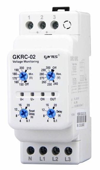 GKRC-02 Gerilim Koruma Rölesi