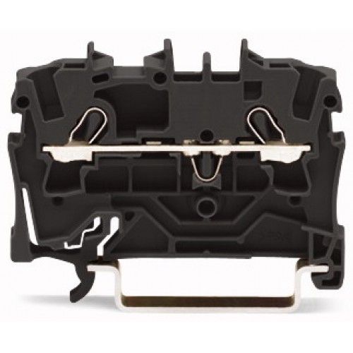 WAGO 2001-1205 İki İletkenli Klemens Siyah