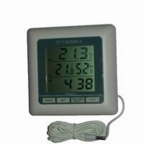 TM 1011 Oda Tipi Sıcaklık-Nem Ölçer-Saat