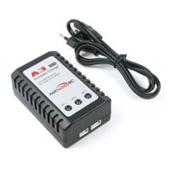 A3 Compact LiPo Şarj Aleti (2–3S) – Balanslı Şarj Cihazı