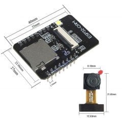 ESP32-CAM Kamera Wifi ve Bluetooth Modülü