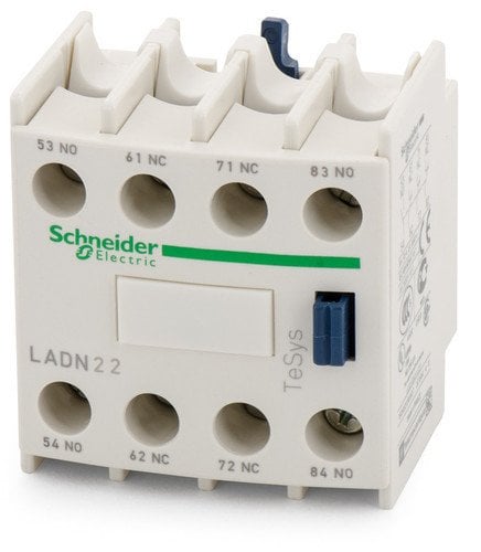 LADN22 2NO+2NC (2 Açık + 2 Kapalı) Yardımcı Kontak Bloğu
