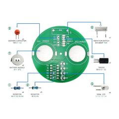 DIY Elektronik Kit LED Gyro