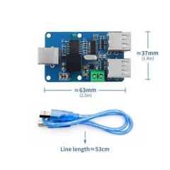ADUM3160 4 Port USB İzolasyon Modülü