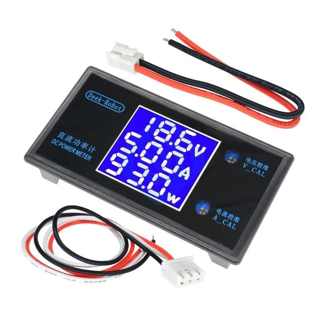 0-100V 10A Voltmetre Ampermetre Wattmetre