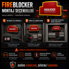 Fireblocker Otomatik Aerosol Yangın Söndürme Cihazı