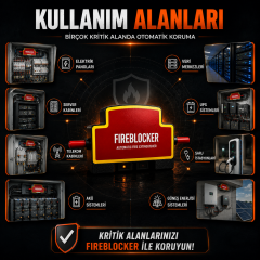 Fireblocker Otomatik Aerosol Yangın Söndürme Cihazı