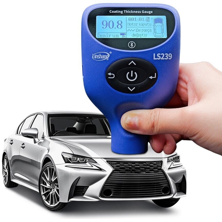 LS239 Profesyonel Oto Boya Kalınlık Ölçer
