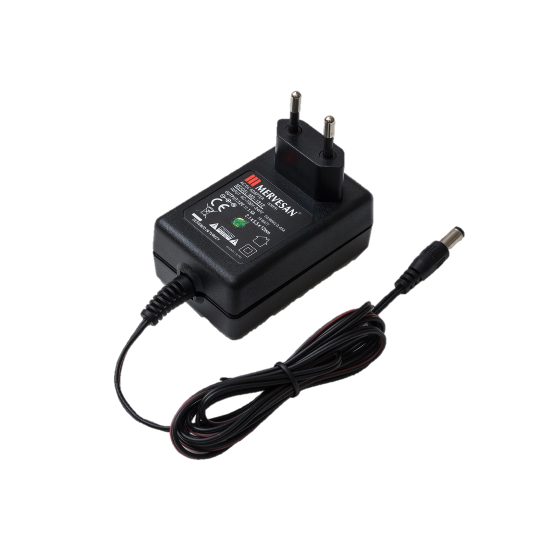 Mervesan MS-1506-C 2.1mm Jak 6 VDC 1.5 A Akü Şarj Adaptörü