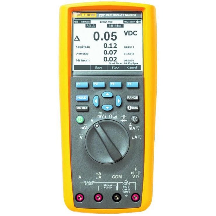 Fluke 287 AC/DC True RMS Veri Kayıtlı Dijital Multimetre | 50.000 Count TrendCapture
