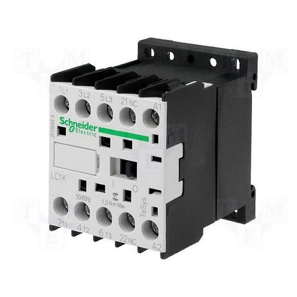 LC1K0610M7 6A (2,2 KW) 220VAC Bobinli 1NO Kontaklı Mini Kontaktör