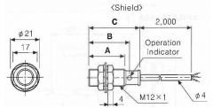 CR30-15DP 15mm PNP-NA 12-24VDC Kapasitif Sensör