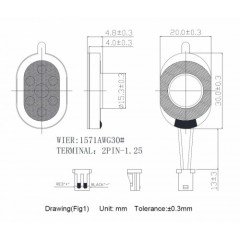 Adafruit 8 Ohm 1 Watt Hoparlör