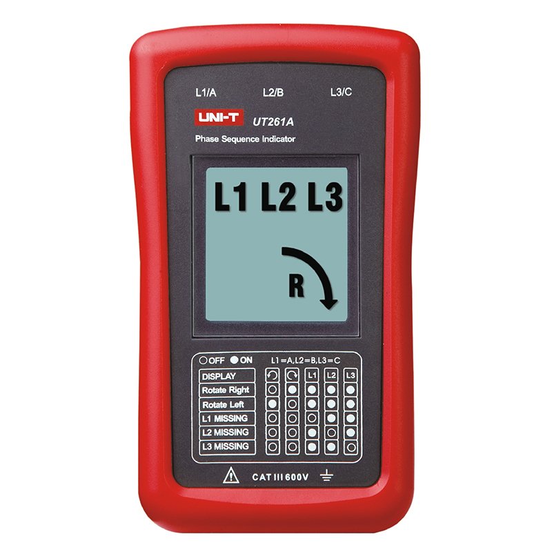 Uni-T UT261A Dijital Faz Sırası Ölçer