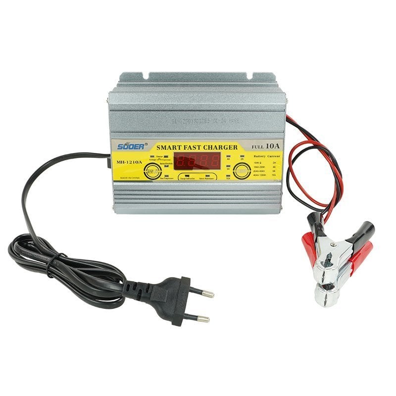 Suoer Mh-1210A 12v 10A Akıllı Akü Şarj Cihaz
