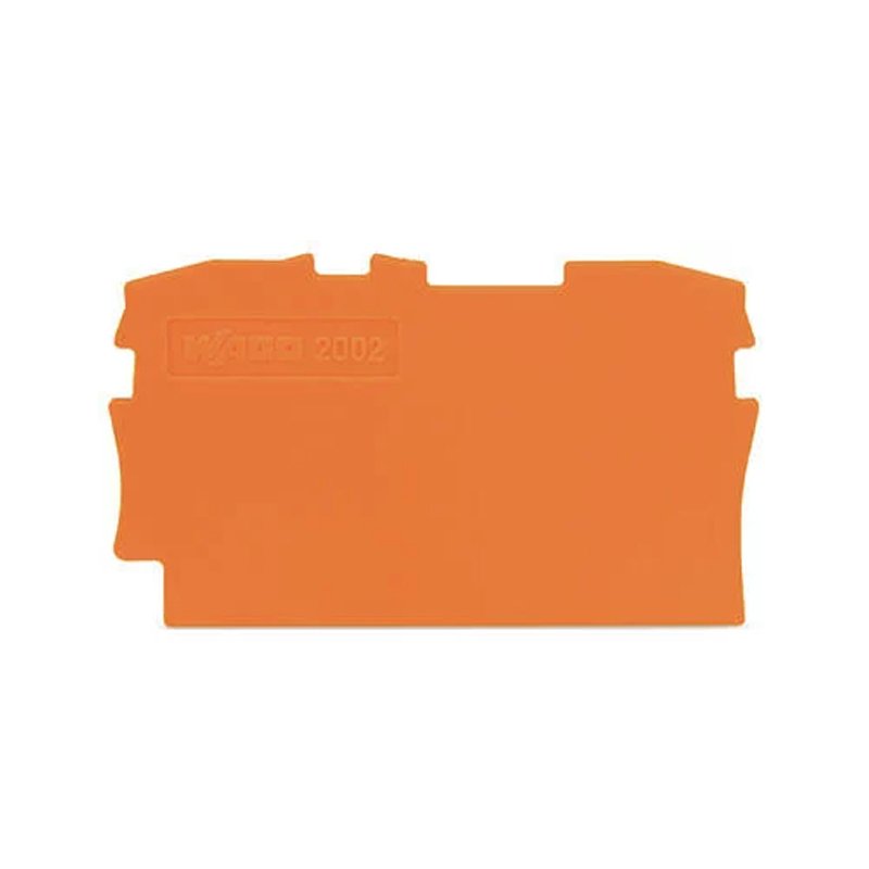 Wago 2002-1292 2.5-4mm2 Turuncu Sonlandırma Plakası