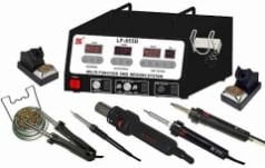 Xytronic LF-853D Vakumlu Kalem Havyalı Sıcak Havalı Digital İstasyon Havya 5'li Set