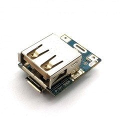 Lityum Pil Şarj - 5V USB Boost Modül