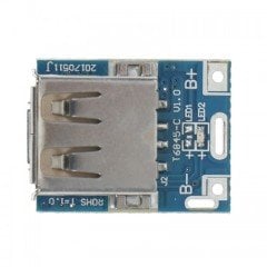 Lityum Pil Şarj - 5V USB Boost Modül