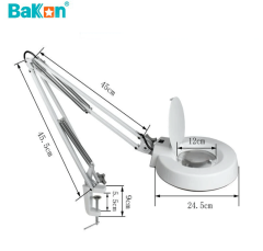 Bakon BK500C LED 20X Akrobat Büyüteç