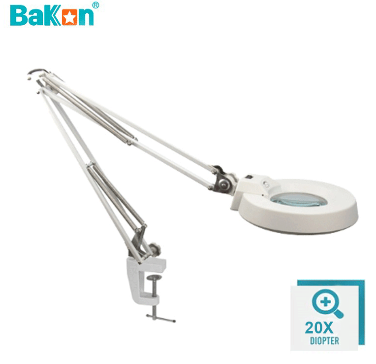 Bakon BK500C LED 20X Akrobat Büyüteç