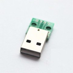 Usb Male To Dip Çevirici Pcb
