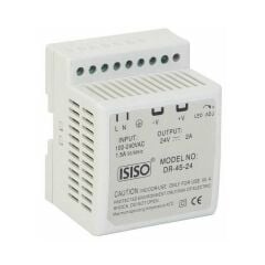 IDR-45-12 – 45W 12V DC 3.5A Raya Montajlı Güç Kaynağı