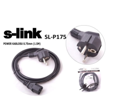 S-Link SL-P175 1.5M 0.75Mm Lüks Power Kablo