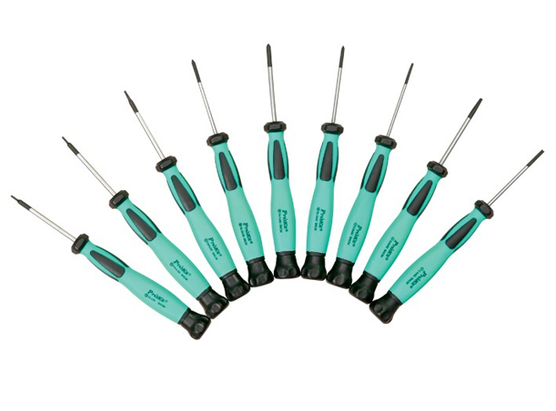 Proskit SD0839 Antistatik 9 Parça Tornavida Seti