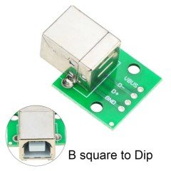 USB Type B to Dip Pcb
