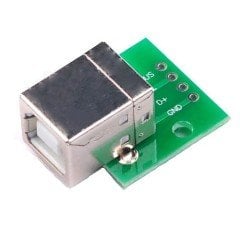 USB Type B to Dip Pcb