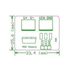 IRF520 MOSFET Sürücü Kartı